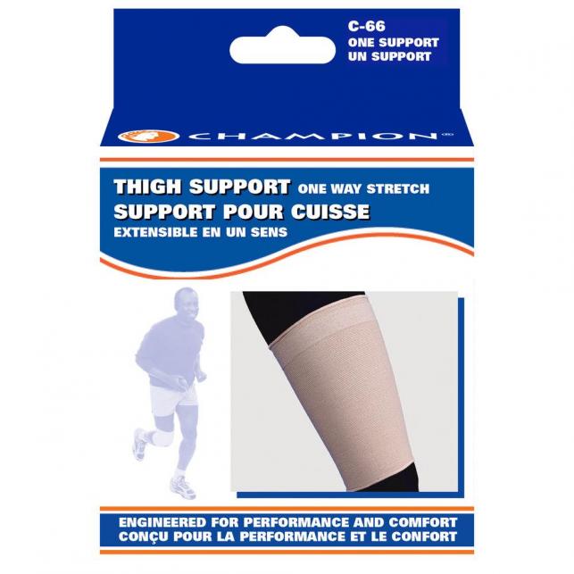 ELASTIC THIGH SUPPORT WHITE S