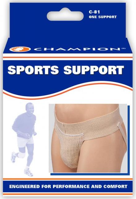 SPORTS SUPPORT WHITE S